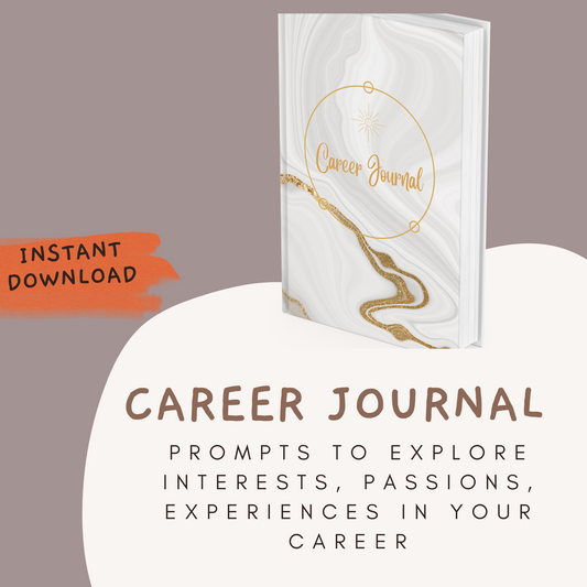 21 Day Career Journal Prompts and Reflection Notebook Digital