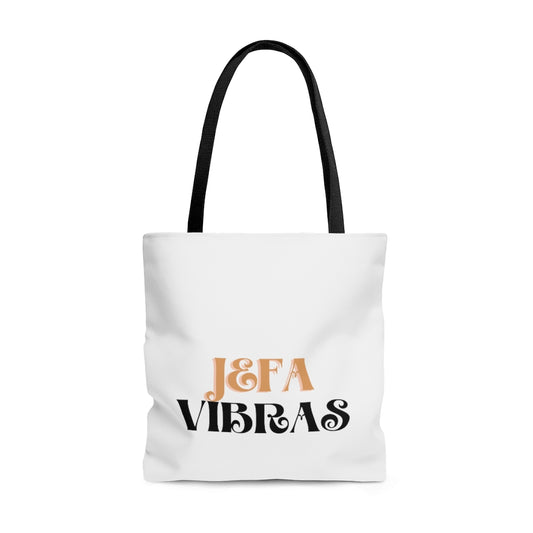 Jefa Vibras/Boss Vibes Tote Bag, Latina Empowerment, Boss Energy, Spanish Totes