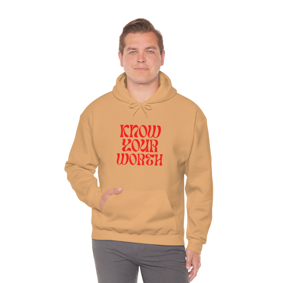 Know your Worth Hooded Sweatshirt