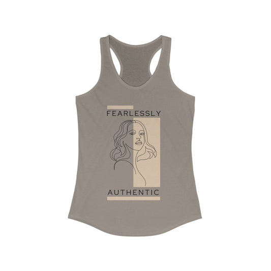 Fearlessly Authentic Women's Ideal Racerback Tank