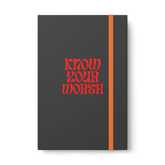 Know your Worth Notebook Women Empowerment